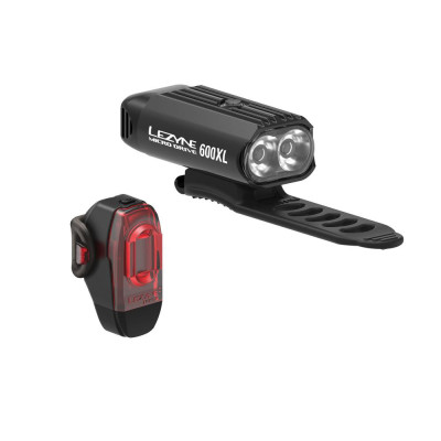 Комплект фар Lezyne MICRO DRIVE 600XL / KTV PAIR 600/10 люменов Y13