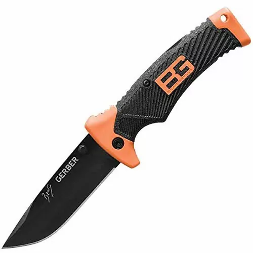 Складной нож Gerber Bear Grylls Folding Sheath Knife, FE, Black, блистер, 31-002947 Original  