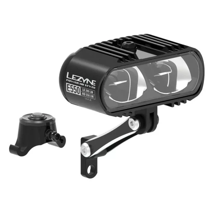 Фара передняя для электровелосипеда Lezyne EBIKE POWER HB STVZO E550 800 люменов  