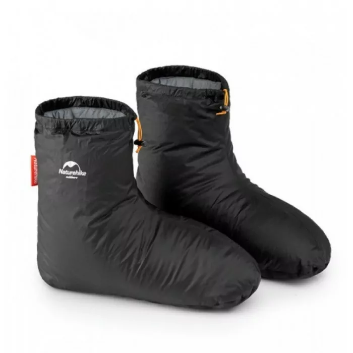 Ботинки на гусином пухе Naturehike NH18S023-T, размер 40-44, черные 