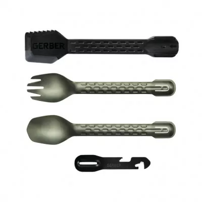 Набор столовых приборов Gerber ComplEAT - Cook Eat Clean Tong FSG, зеленый