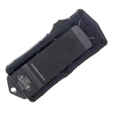 Нож Microtech Exocet Black Blade Tactical (157-1T)  