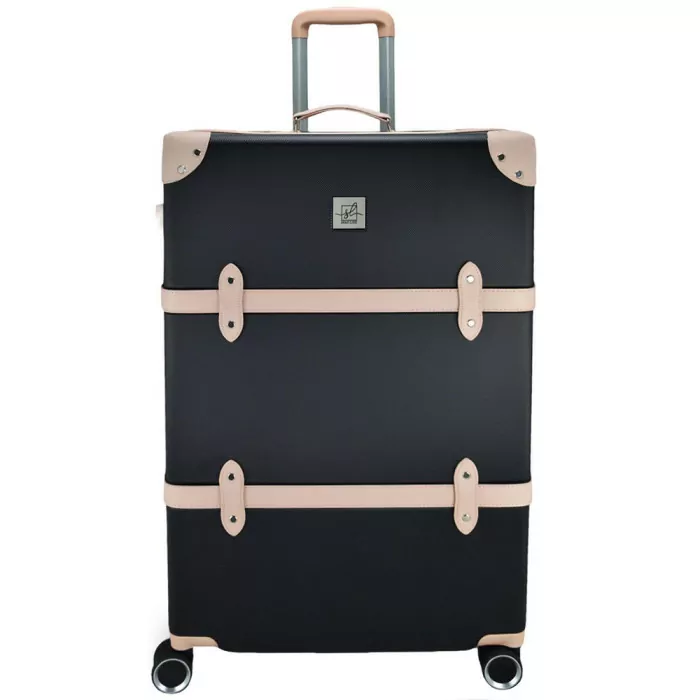 Чемодан Semi Line 28" (L) Black/Pink Cream (T5671-4)  