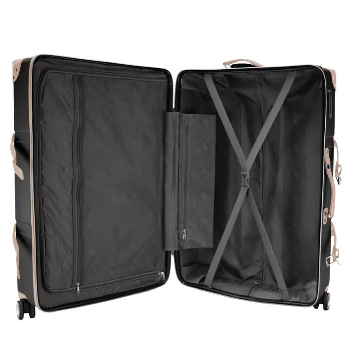 Чемодан Semi Line 28" (L) Black/Pink Cream (T5671-4)  