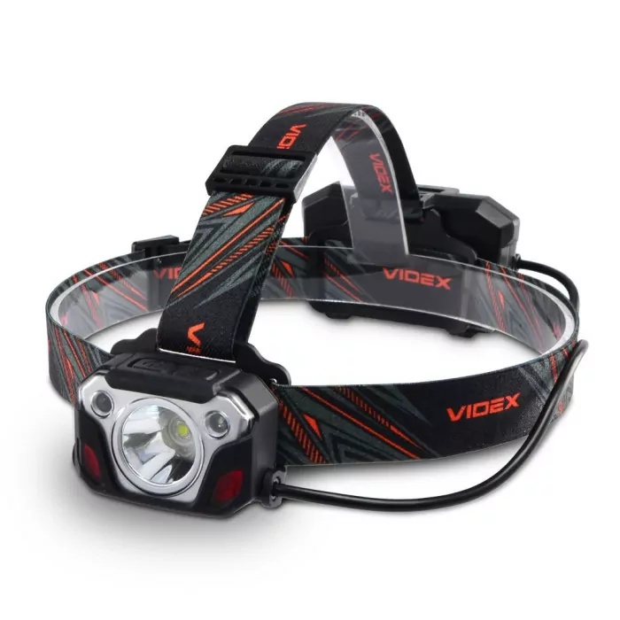 Налобный светодиодный фонарик VIDEX VLF-H056 1400Lm 6500K  