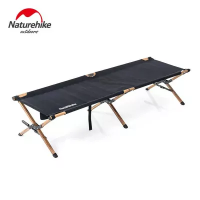 Кровать складная Naturehike XJC03 NH19X003-C, Полиэстер Oxford / дерево, черный