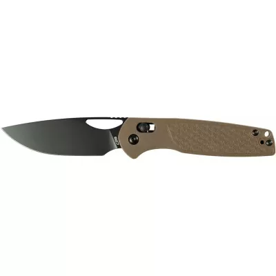 Нож CJRB Acacia Black Blade, brown