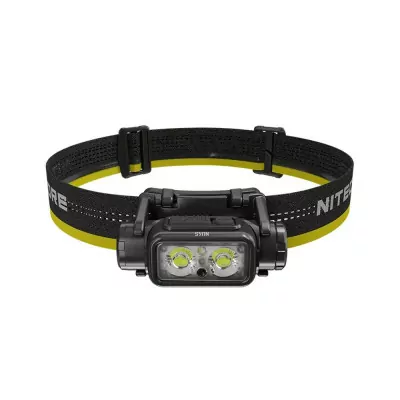 Фонарь налобный Nitecore NU45 UHE (2xNiteLab UHE LED+red LED, 1700 люмен, 11 режимов, 1x18650, USB-C, датчик приближения)