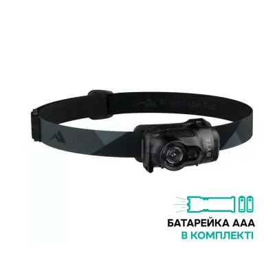 Фонарь налобный Princeton Tec Byte, 200 Lumens black
