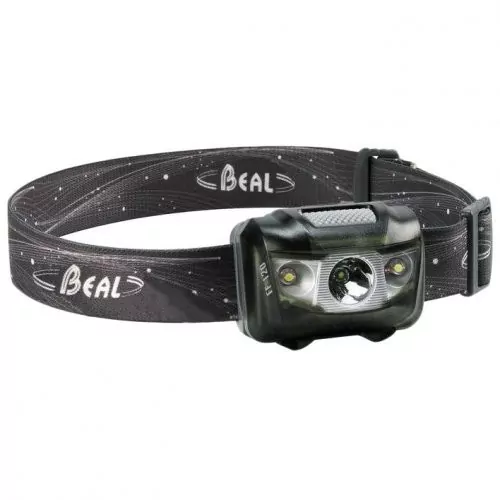 Налобный фонарь Beal FF120 TRANSPARENT, черный (30303)  