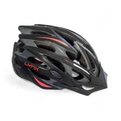 Шлем Lynx Les Gets Black-Red, L (58-61) см