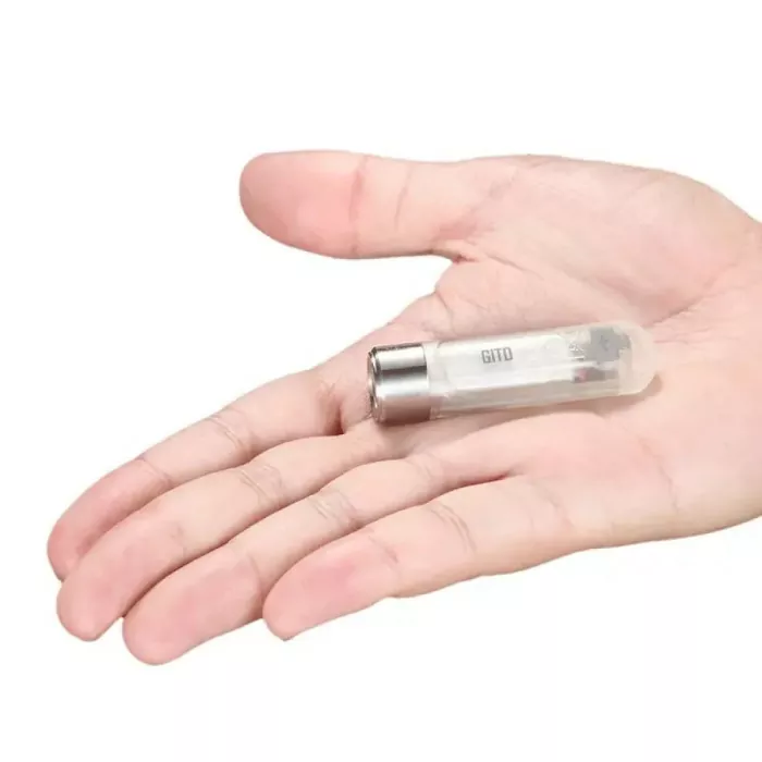 Фонарь наключный Nitecore TIKI GITD (Osram P8 + UV, 300 люмен, 7 режимов, USB), люминесцентный  