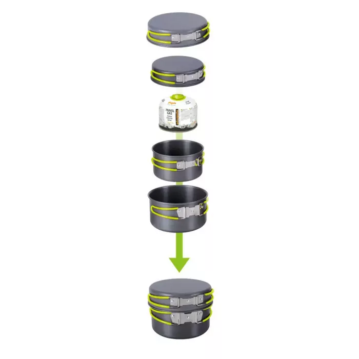 Набор посуды Pinguin Quadri Alu (PNG 604)  