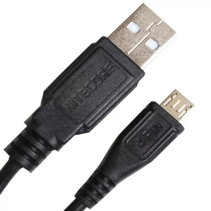Кабель Nitecore USB - MicroUSB 70см  