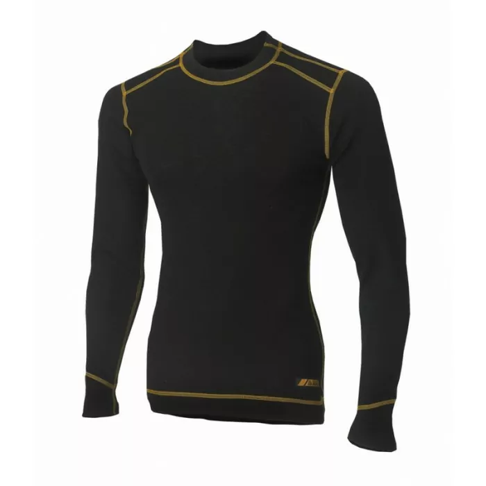 Термофутболка Aclima Work Warm Shirt Crew Neck Black, XS  