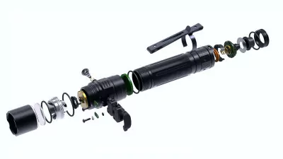 Карманный фонарь Fenix PD36R, 1600 люмен  