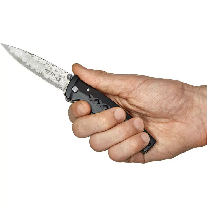Нож Mcusta Fusion Damascus , черный (MC-0161D)  