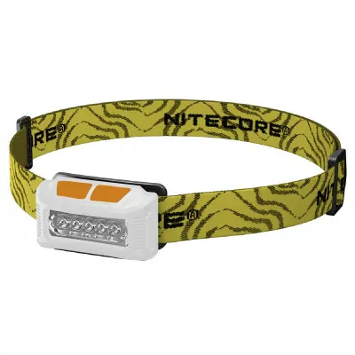 Фонарь налобный Nitecore NU10 белый