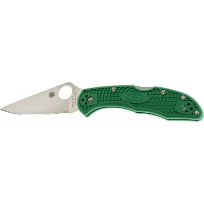 Нож Spyderco Delica 4 Flat Ground (C11FPGR)  