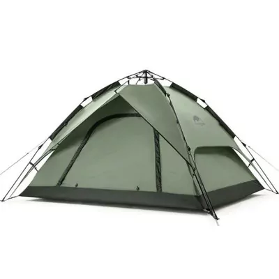 Палатка трехместная автоматическая Naturehike NH21ZP008, темно-зеленый  