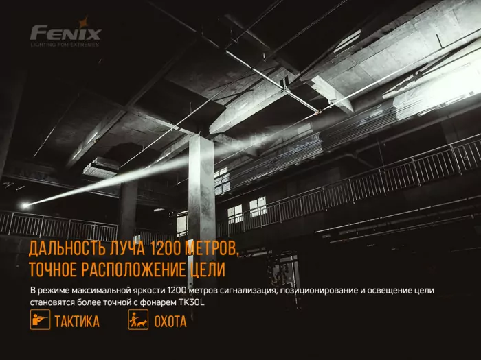 Фонарь ручной лазерный Fenix ​​TK30 Laser  