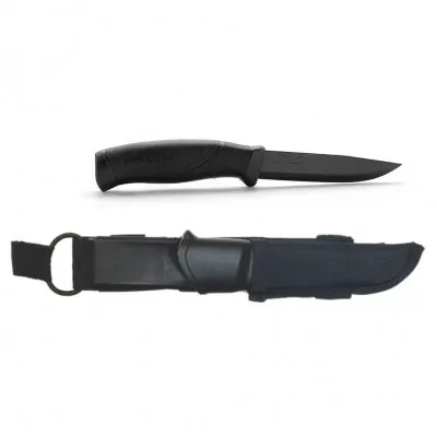 Нож Morakniv Companion BlackBlade, нерж. сталь, черный клинок