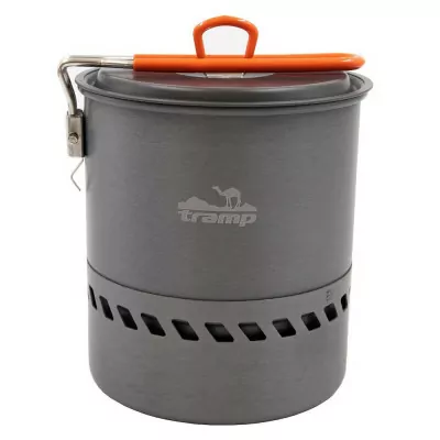 Казан анодированный с теплообменником Tramp 1,5л