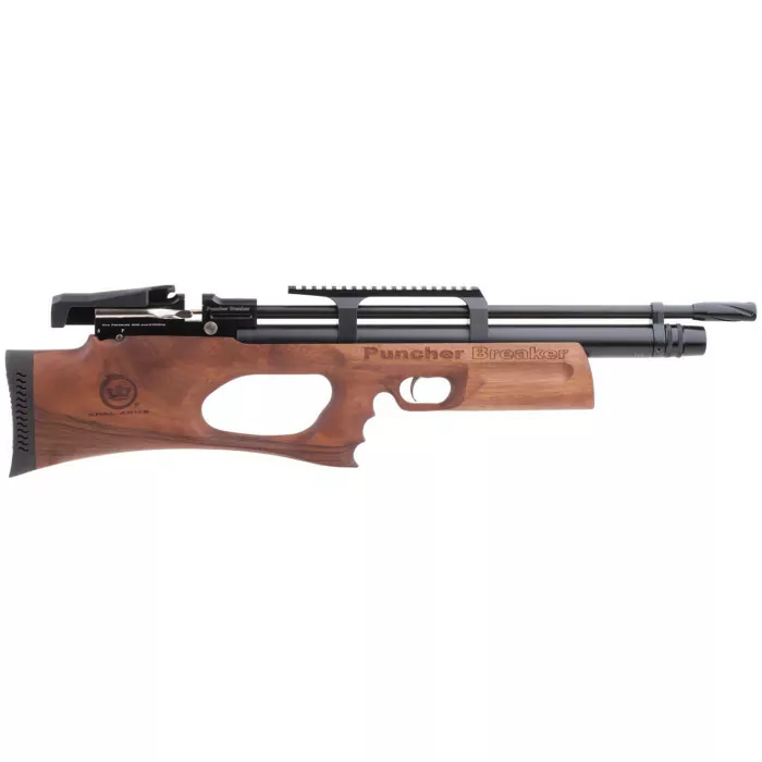 Винтовка пневматическая Kral Puncher Breaker PCP Wood 4,5 мм с глушителем  