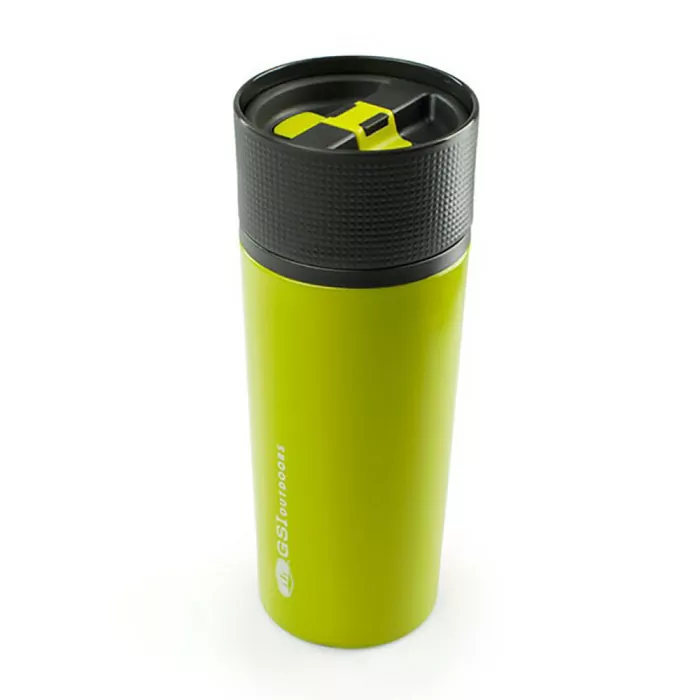 Термокружка GSI Outdoors Glacier Stainless Commuter Mug (зеленый)  