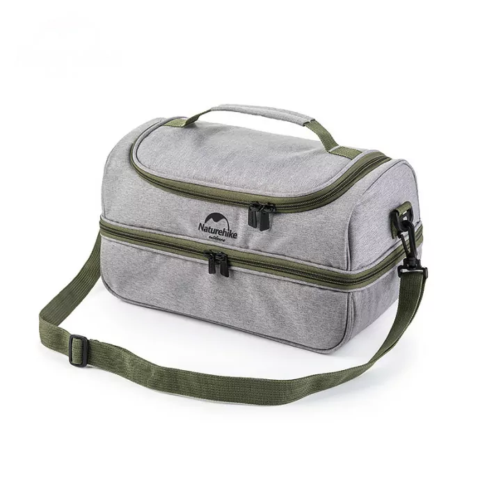 Изотермическая сумка Naturehike L 23*17*28 см light grey NH17B001-B 