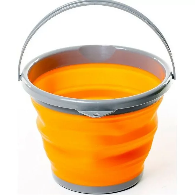 Ведро складное силиконовое Tramp TRC-091-orange 