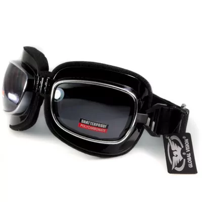 Очки Global Vision Retro Joe (gray) черные