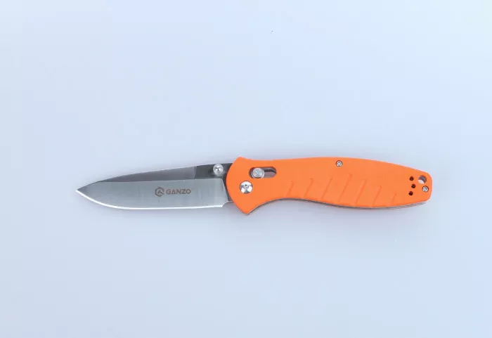Нож складной Ganzo G738-OR оранжевый  