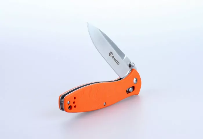 Нож складной Ganzo G738-OR оранжевый  