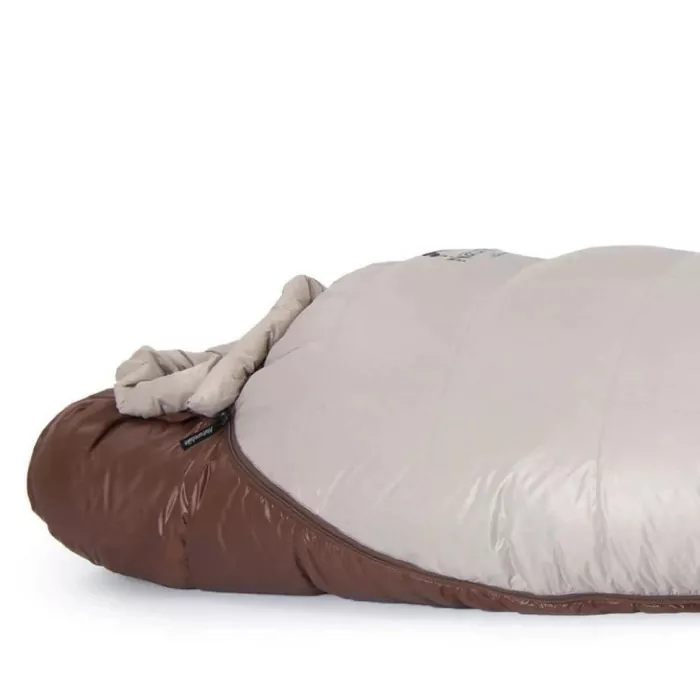 Спальник с натуральным пухом Naturehike Snowbird NH20YD001, р-р M, коричневый 510 г  