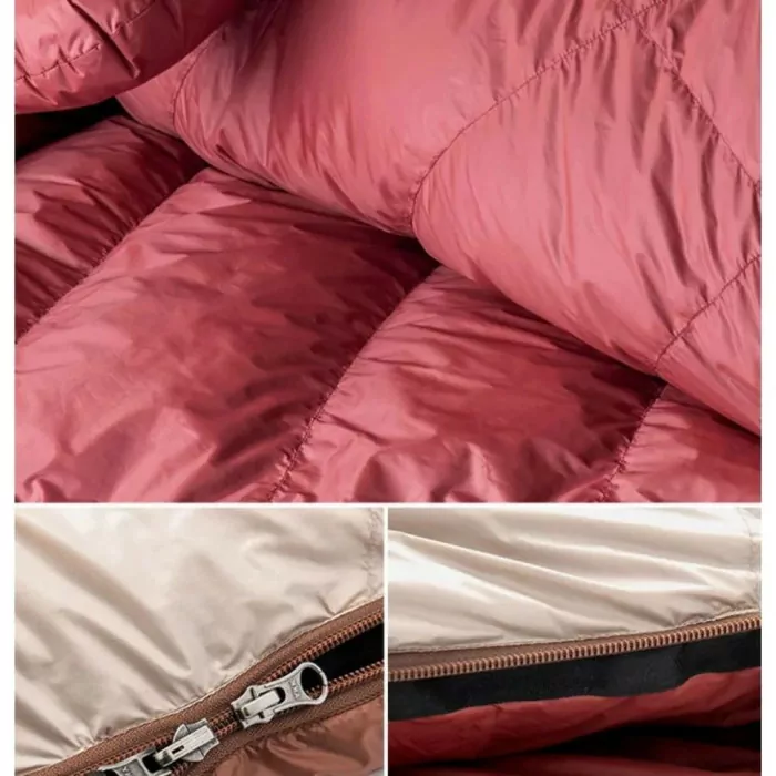 Спальник с натуральным пухом Naturehike Snowbird NH20YD001, р-р M, коричневый 510 г  