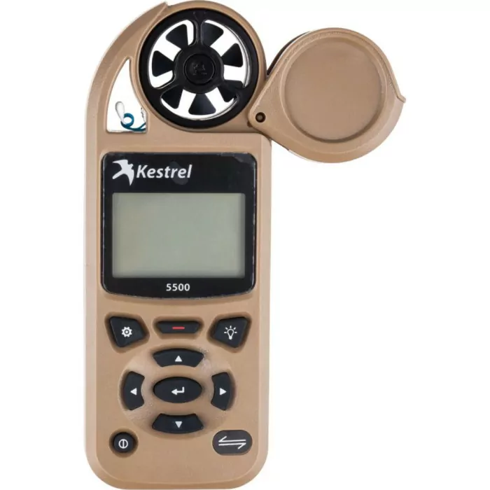 Метеостанция Kestrel 5500 Weather Meter Bluetooth (песочный), в комплекте флюгер и чехол  