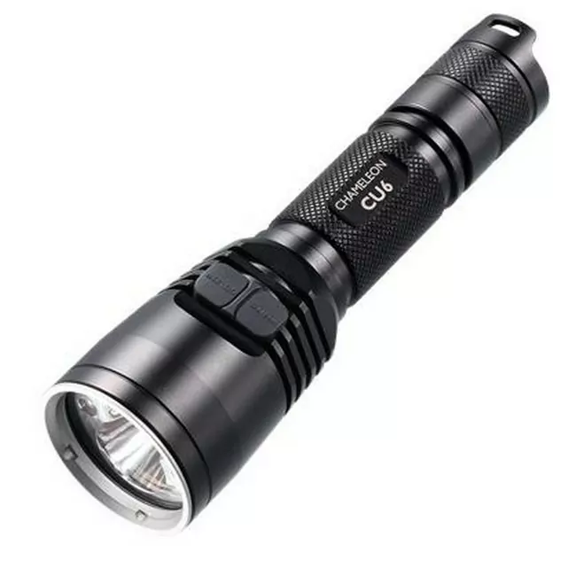 Тактический фонарь Nitecore CU6 (белый + ультрафиолет + RGB), 440 люмен  