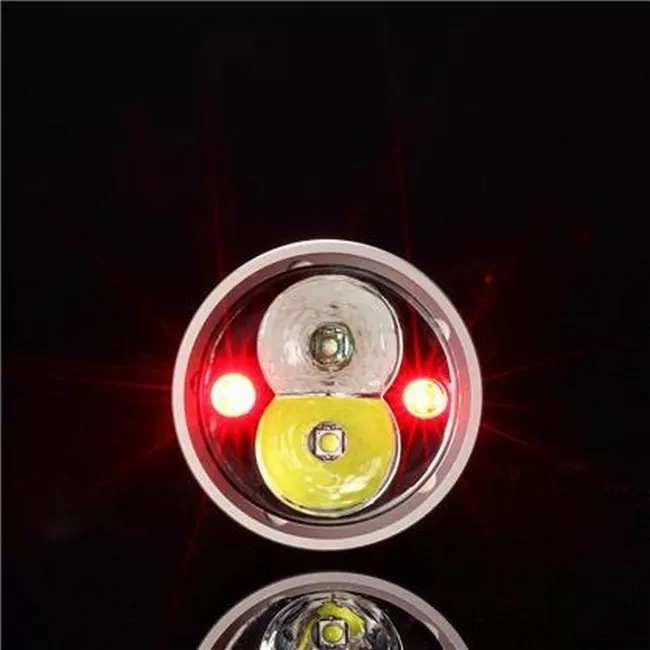 Тактический фонарь Nitecore CU6 (белый + ультрафиолет + RGB), 440 люмен  
