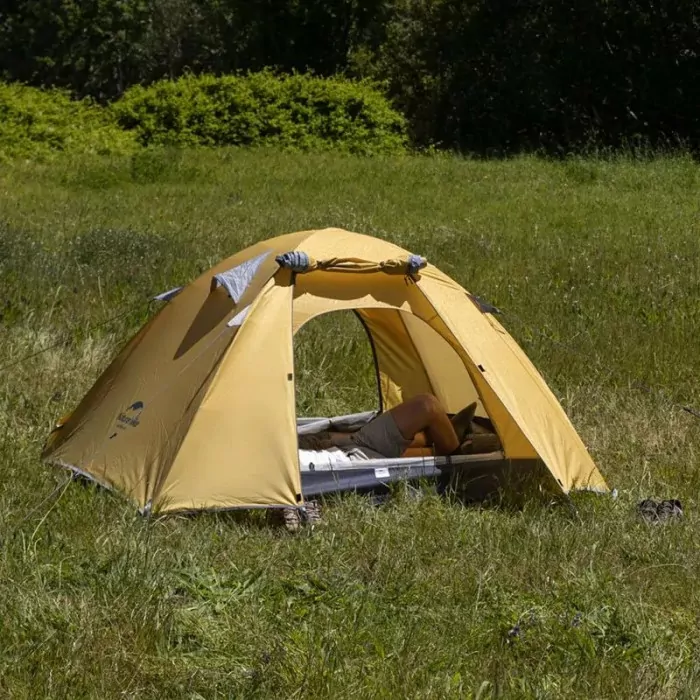 Палатка четырехместная Naturehike P-Series NH18Z044-P, 210T / 65D, зеленый  
