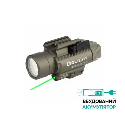 Подствольный фонарь Olight Baldr Pro R., 1350 лм., серый