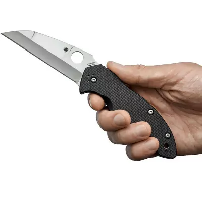 Нож Spyderco Canis, black (C248CFP)  