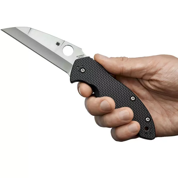 Нож Spyderco Canis, black (C248CFP)  