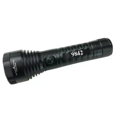 Карманный фонарь Police 12V 9842-XPE,ЗУ 220V/12V, 1x18650, лазер