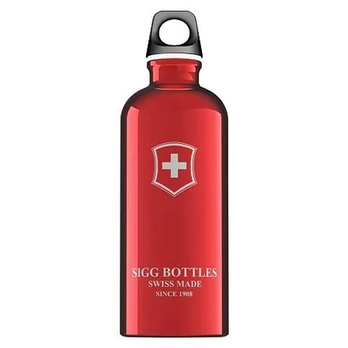 Бутылка для воды SIGG Swiss Emblem, 0.6 л (красная)  