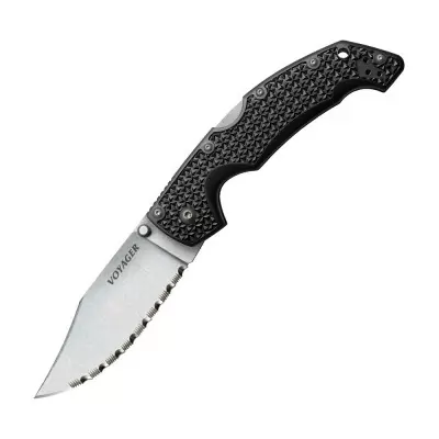 Нож Cold Steel Medium Voyager Clip Point Serr