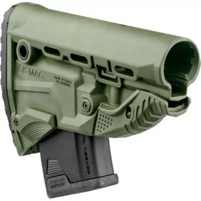 Приклад FAB Survival Buttstock для АК без адаптера зеленый (fix-gkmagg)