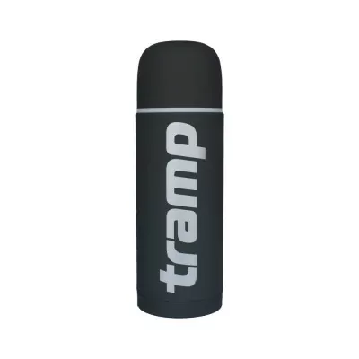 Термос Tramp Soft Touch 0,75 л серый