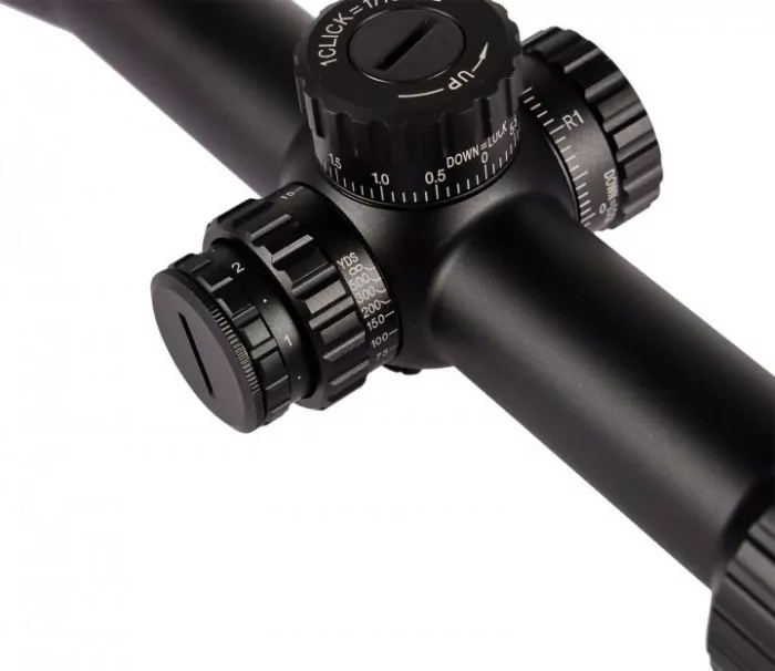Прицел оптический XD Precision Black-LR, 4-24x50 IR, MPX1, F1  