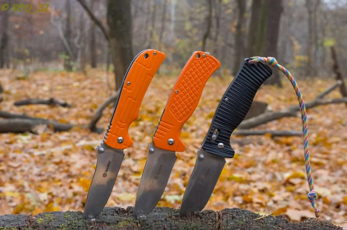 Нож Ganzo G723M, оранжевый  